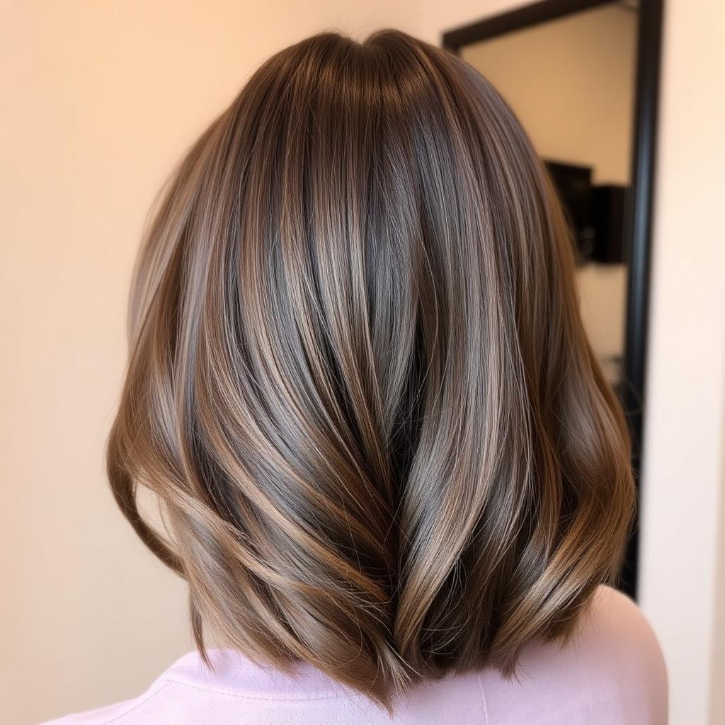 Fresh haircut and blowout