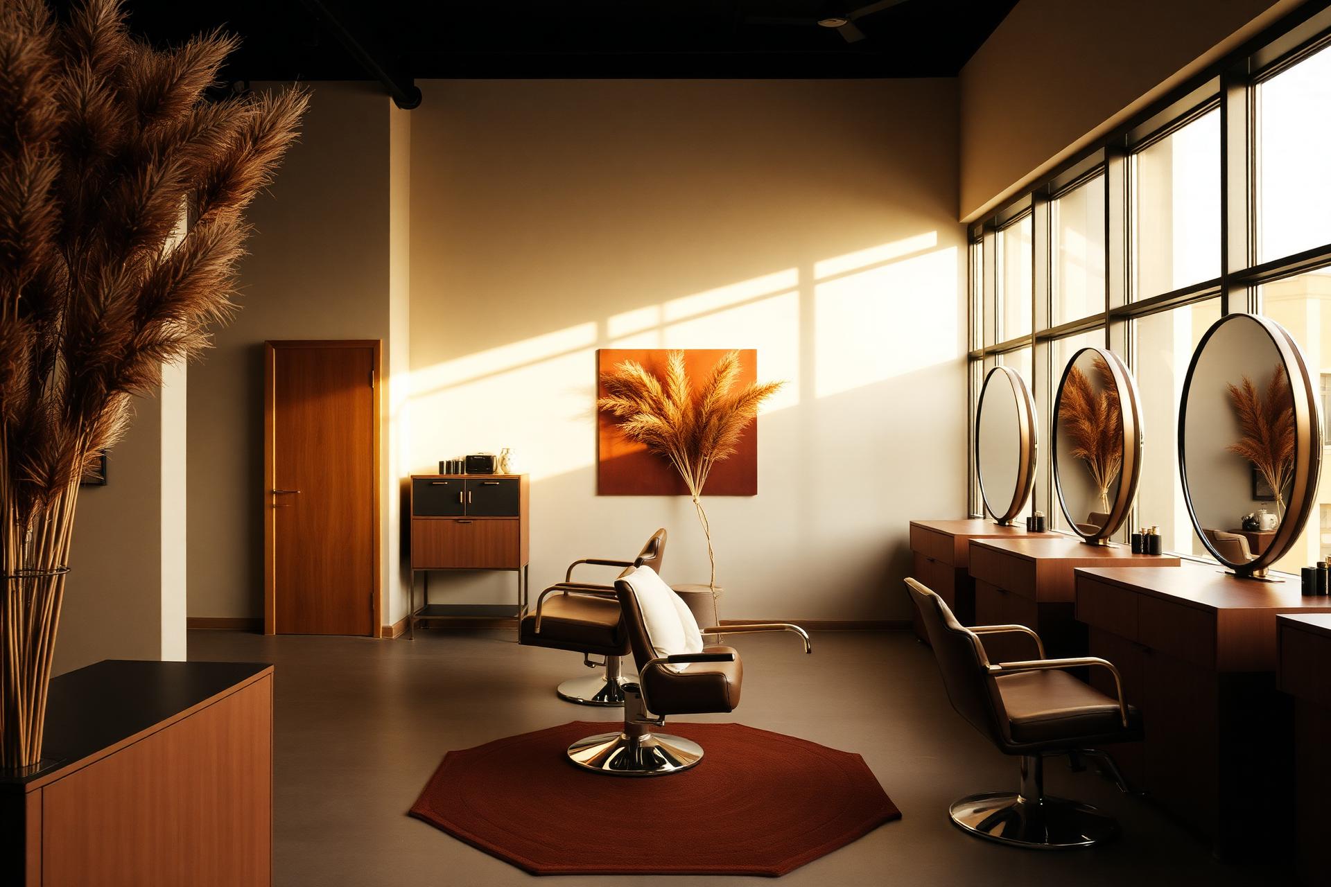 Interior of Europa Salon